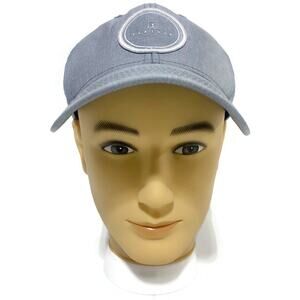PGA Tour Ball Cap Snapback Light Gray Airflux Pro Series Adjustable